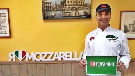 Luigi Poddi da Frosinone a star della pizza negli Urali del sud!